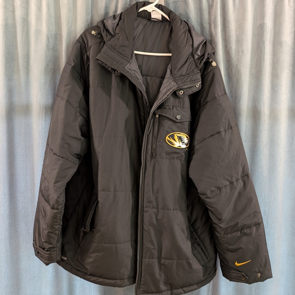 Nike Sideline Mizzou XXL Puffer Jacket StormFit